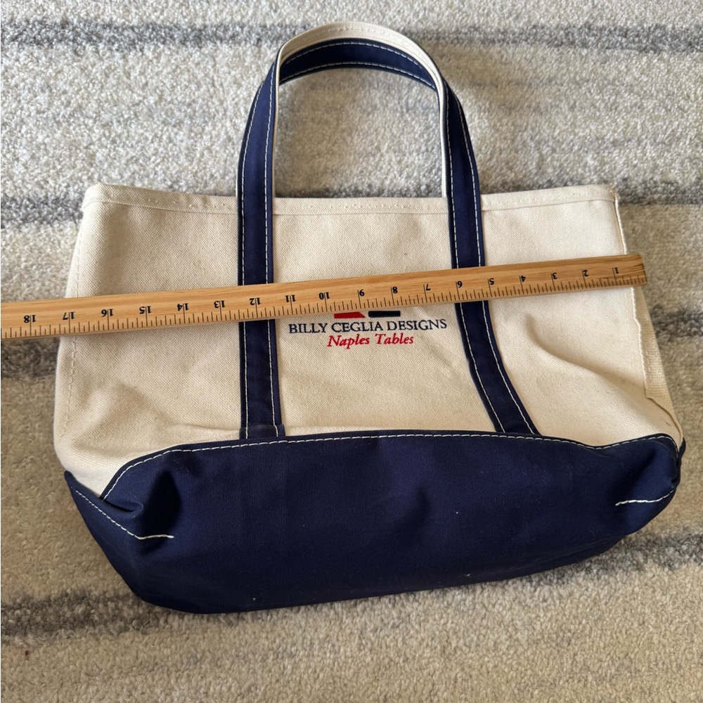 L.L. Bean Boat and Tote Bag in Cream - Picture 12 of 13